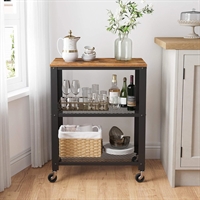 VASAGLE KØKKEN TROLLEY 60 x 40 x 76,5 cm